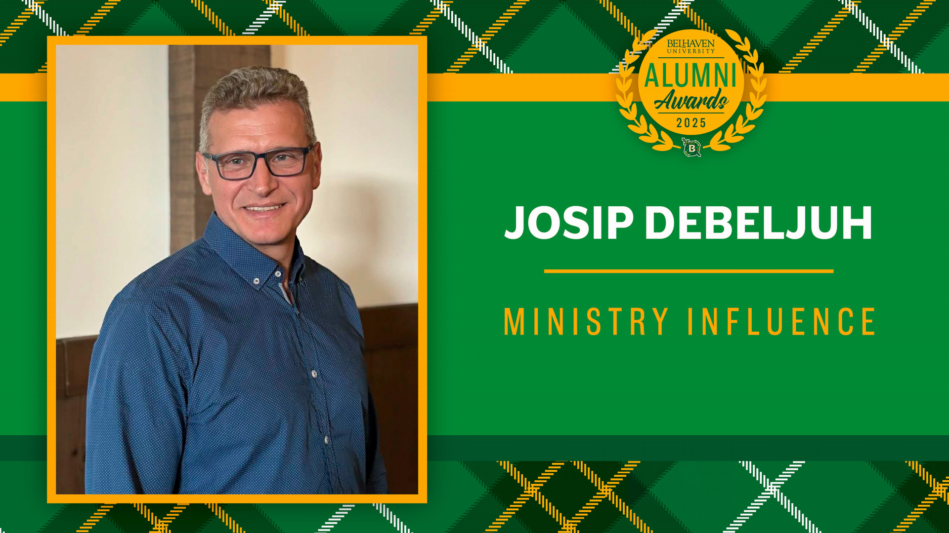 Josip Debeljuh, Alumni Awards 2025