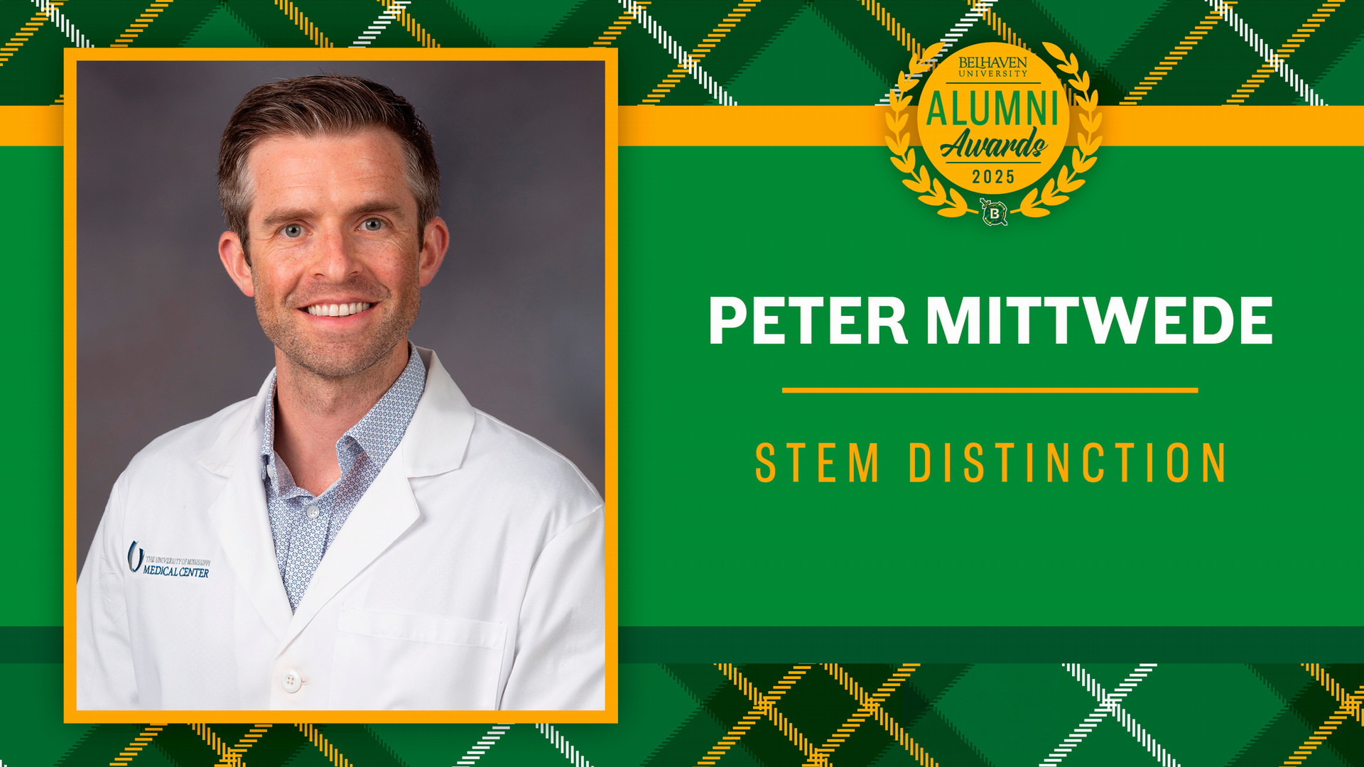 Peter Mittwede, Alumni Awards 2025