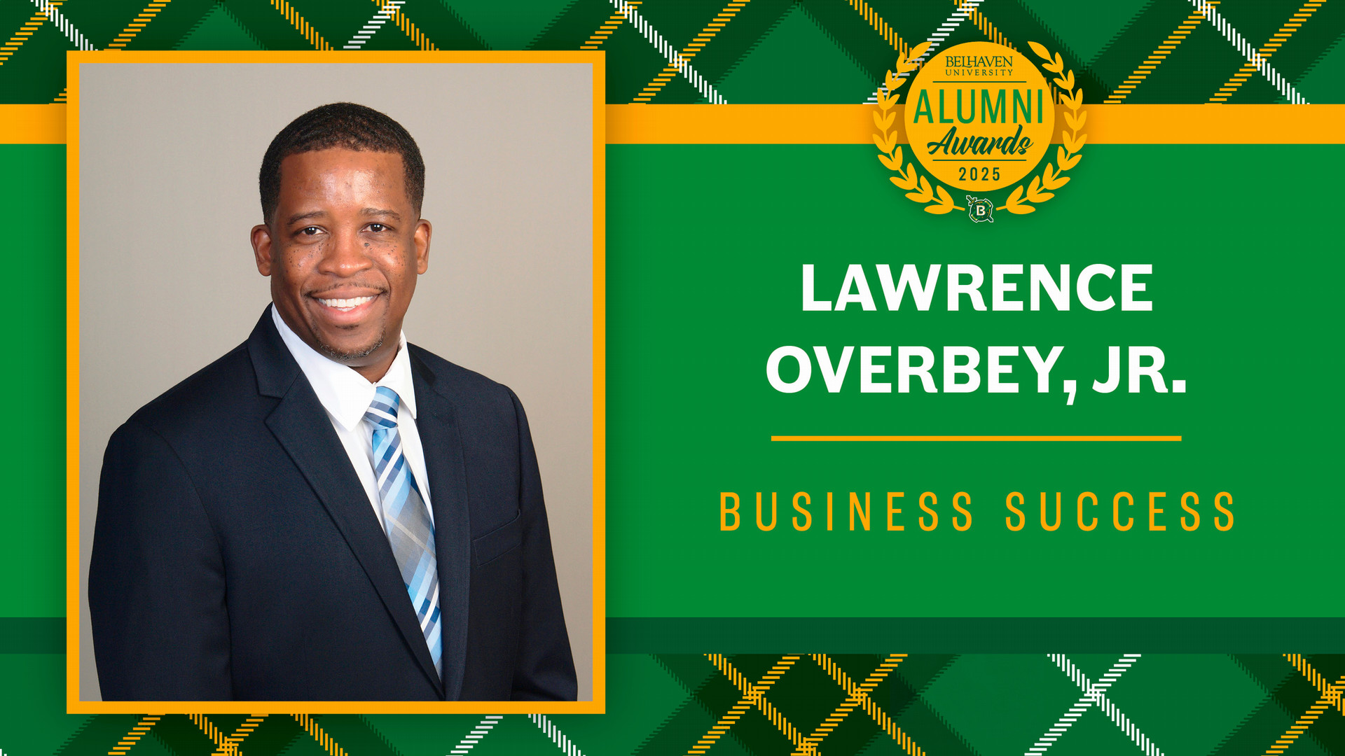 Lawrence Overbey, Alumni Awards 2025