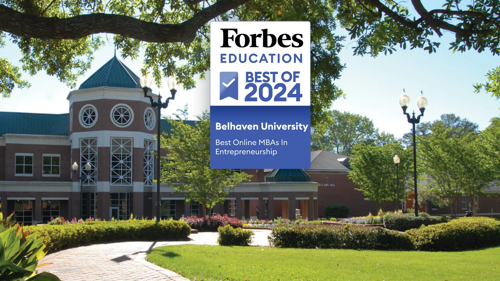 Forbes Advisor Names Belhaven University Top 10 for Best Online MBA in Entrepreneurship