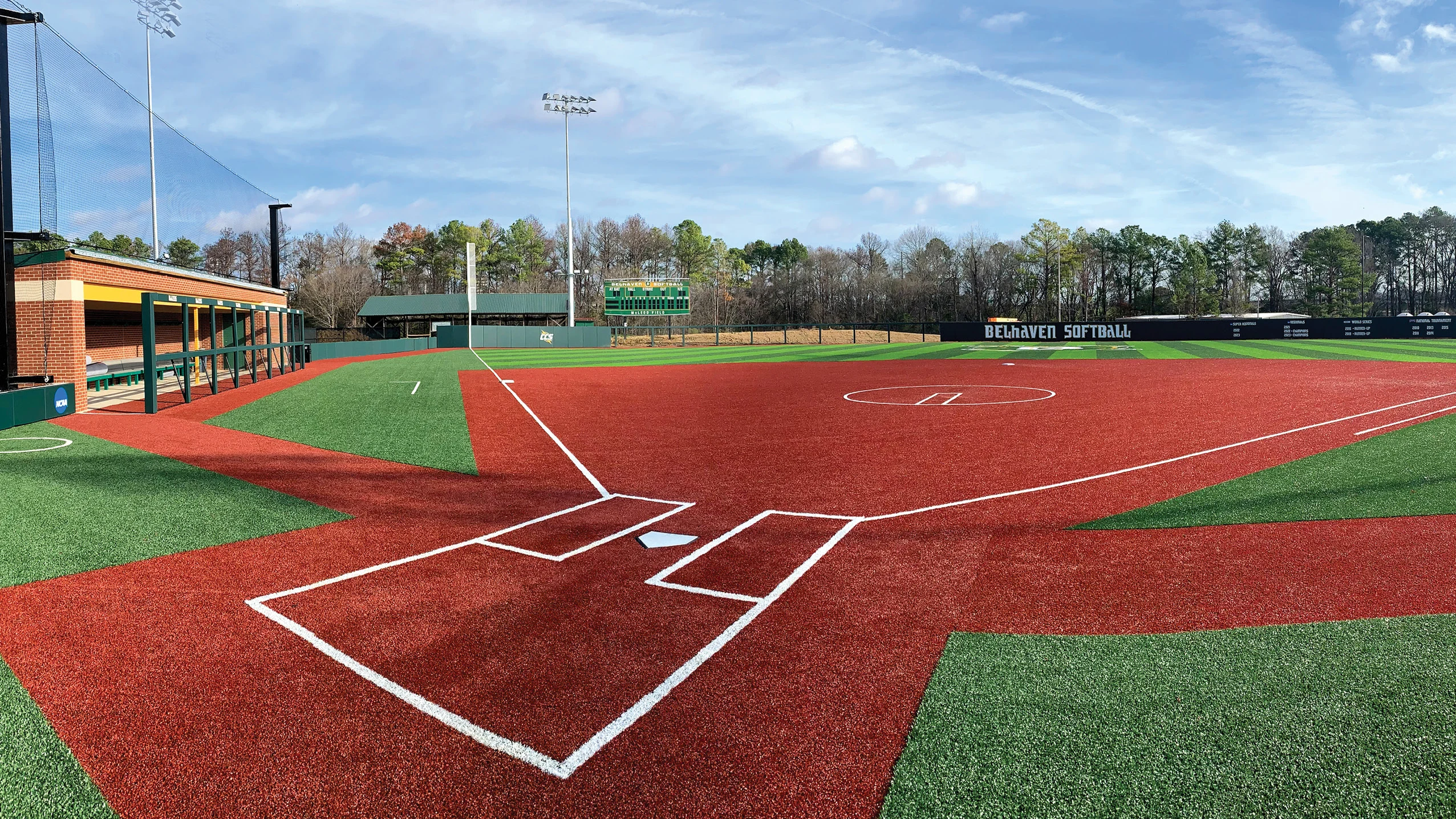 Belhaven University’s Jim McLeod Field Named Softball Field of the Year